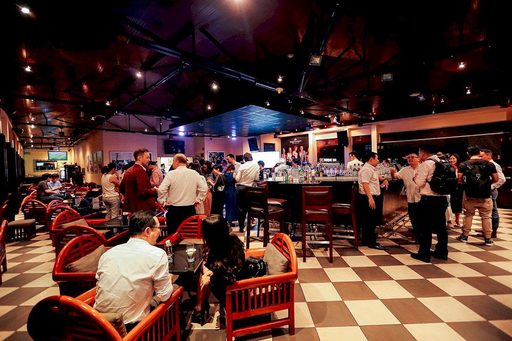 Saigon Saigon Rooftop Bar fuses Indochina nostalgia with a touch of modern sophistication